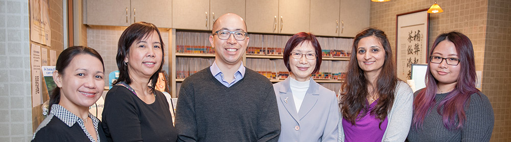 Dr. Ma and the team